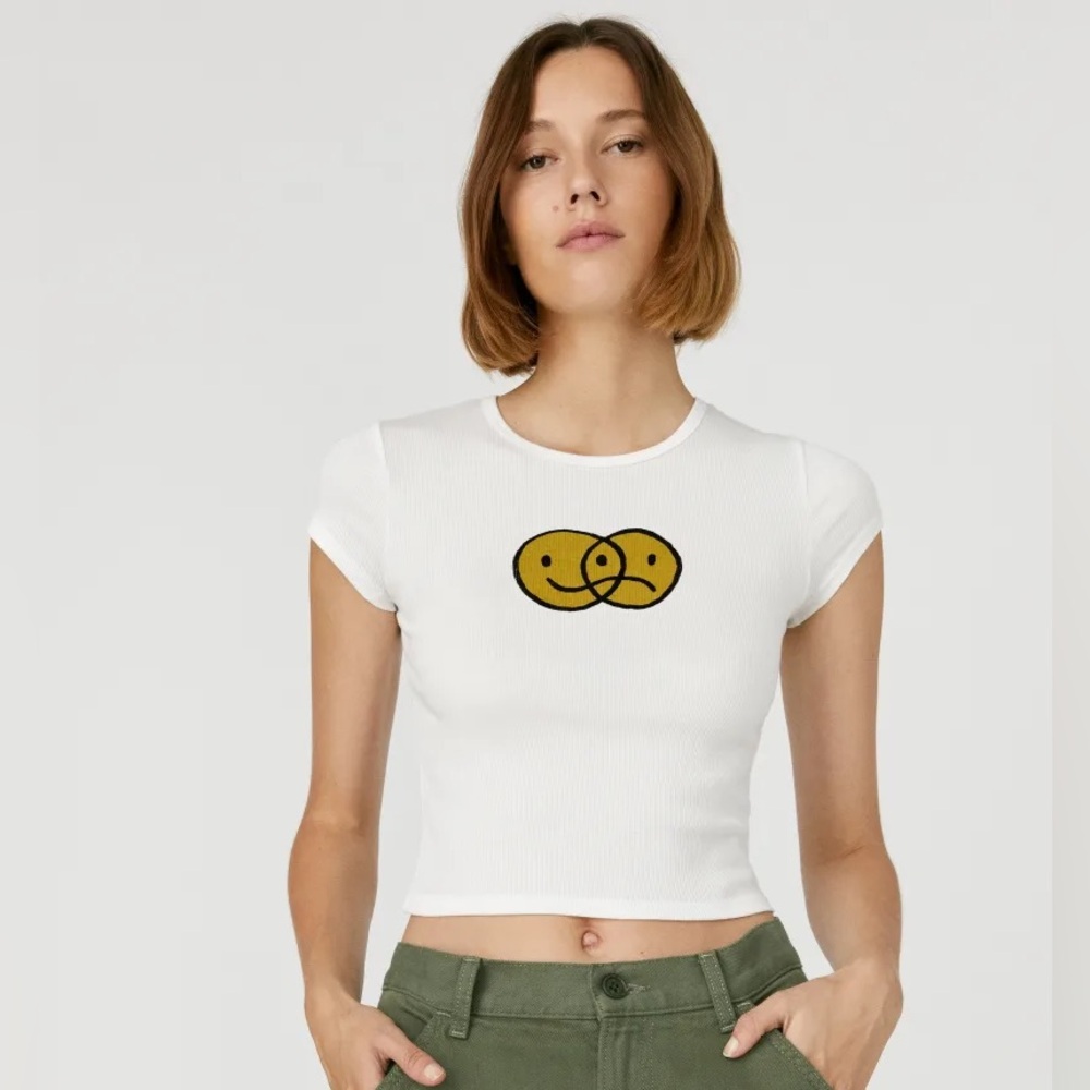 Reformation Muse Tee in Mixed Emotions